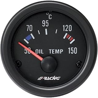 Simoni Racing OT/B - Sensor de temperatura de aceite eléctrico, luz retro, color blanco