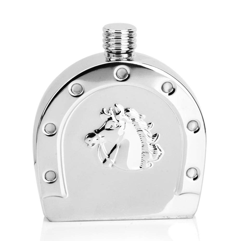 6 Oz Stainless Steel Hip Flask Portable Flagon Drinking Flasks Wine Pot