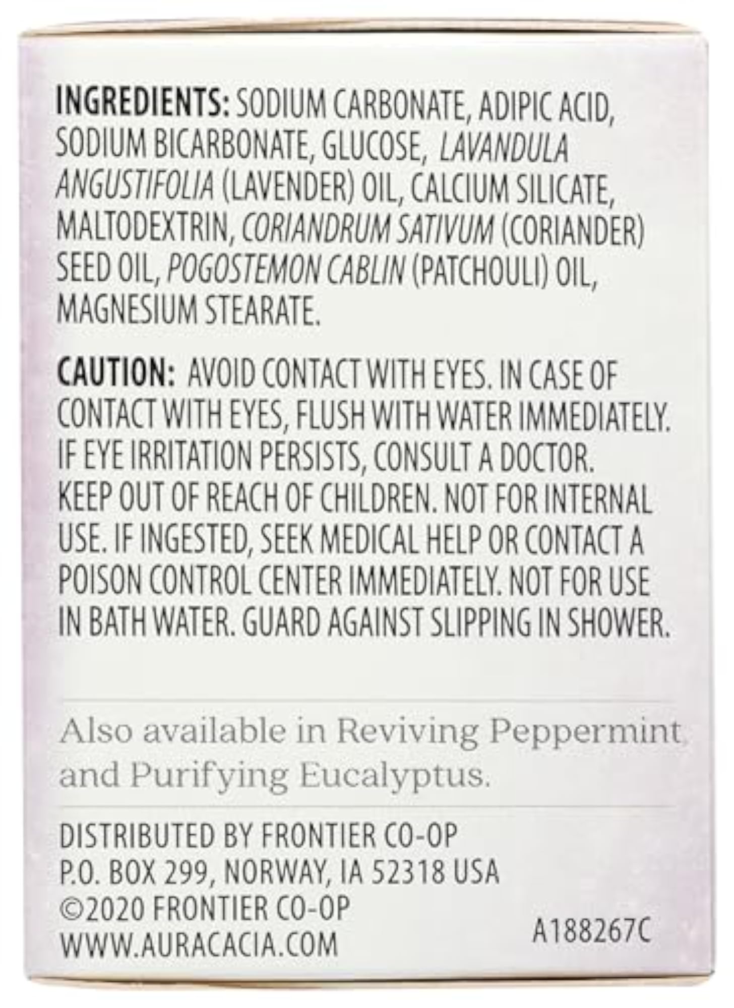 Relaxing Lavender Aromatherapy Shower Tablets