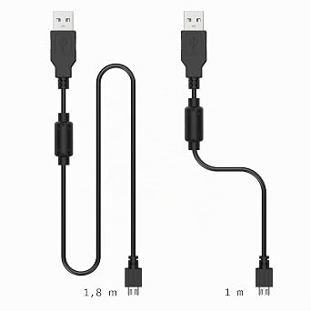 Micro USB Charging Cable Suitable for Sony Playstation 4 Controller PS4 Slim PS4 Pro Power Cable Data Cable Charging Cable for PS4 (1M)