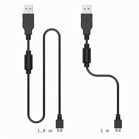 Micro USB Charging Cable Suitable for Sony Playstation 4 Controller PS4 Slim PS4 Pro Power Cable Data Cable Charging Cable for PS4 (1M)