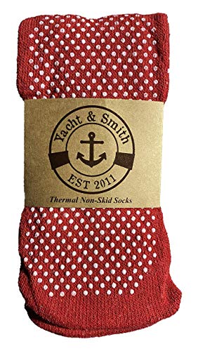 Yacht & Smith Mens & Womens Thermal Slipper Socks, Non-Skid with Gripper Bottom, Assorted Colors3