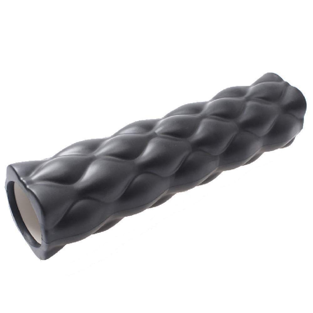 Foam Roller,Faszienrolle Schaumstoffrolle - Beste Triggerpunktleistung Für Die Muskelmassage Instructional EVA Long Size Schaumstoffrolle Für Den Rücken Beinmuskelentlastung,Black