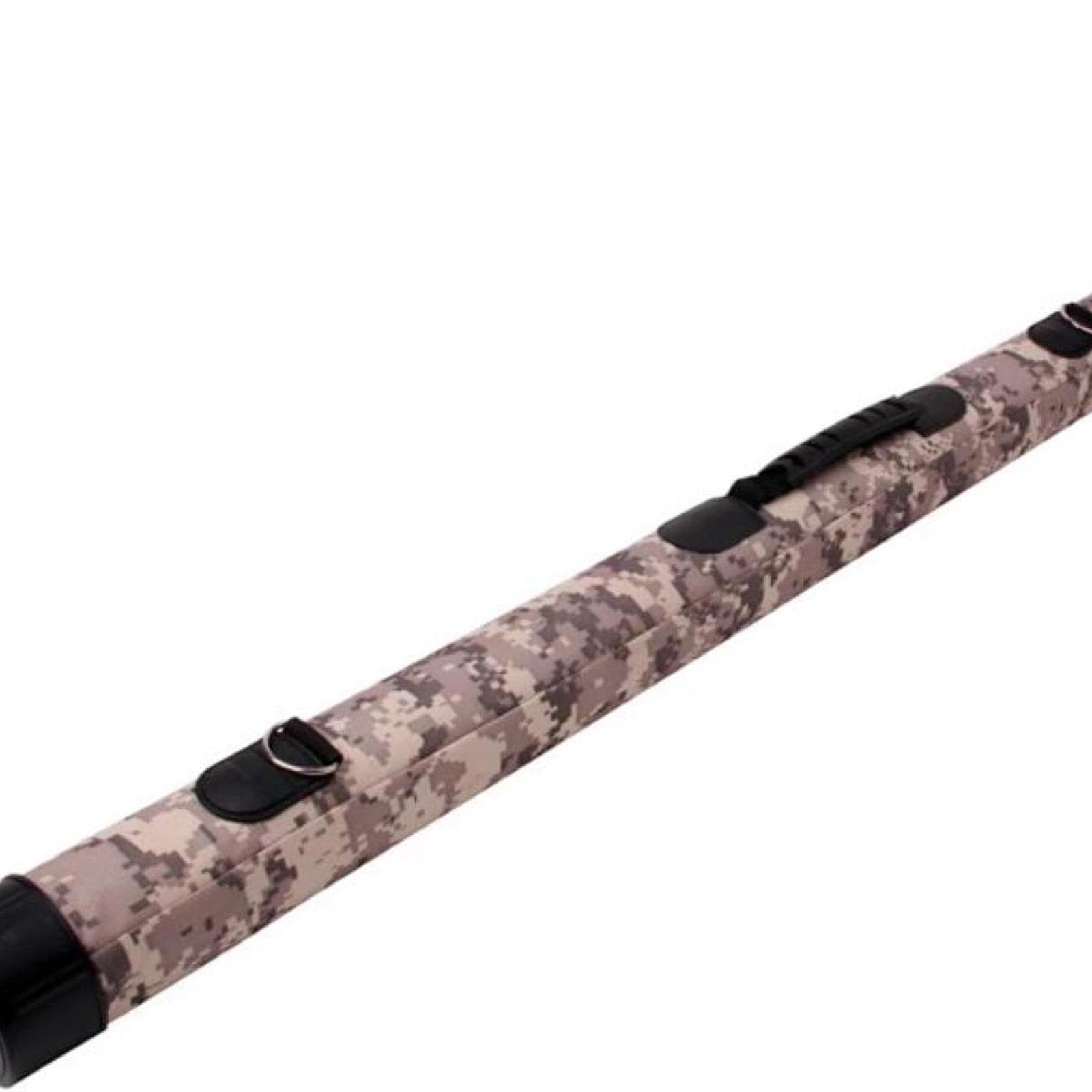 Milageto Fliegenrute-Rohr, Angelruten-Etui, Zubehör, Angelgerät-Halter, Rollen-Aufbewahrungstasche für Outdoor-Sportreisen, Lake River