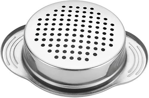 Miniatura 6 de Colador para latas de alimentos, tamiz de acero inoxidable, tapa de atún, prensa, colador de enlatado, escurridor de aceite, herramientas de cocina