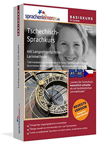 Télécharger Sprachenlernen24.de Tschechisch-Basis-Sprachkurs CD-ROM für Windows/Linux/Mac OS X (Livre en allema Francais PDF