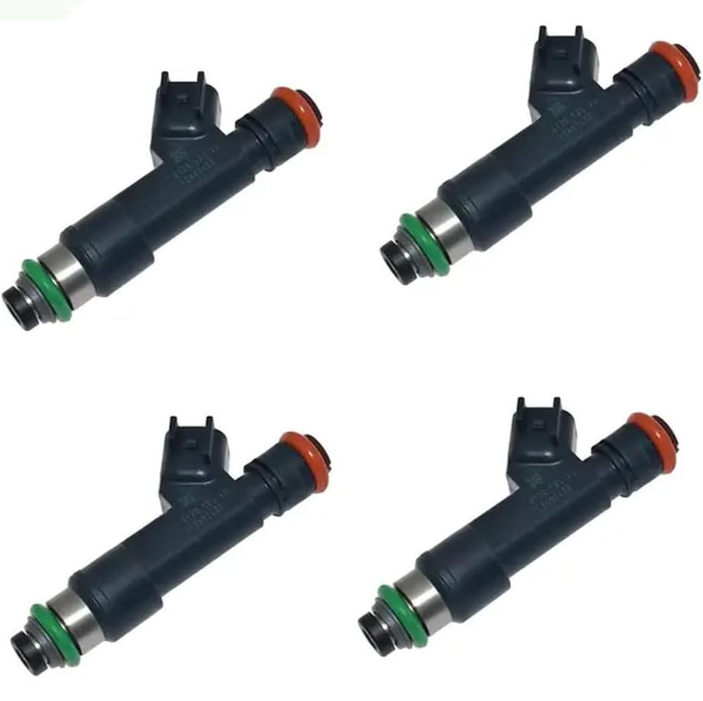 Tyujmwe One Color 4Pcs Fuel Injector Nozzle For Chevrolet Malibu 2.4L 2008-2011 Pontiac Solstice G6 G5 Saturn 12602480