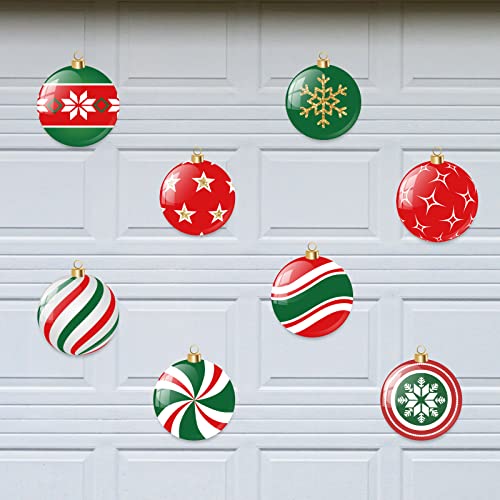 8-Piece Christmas Garage Door Magnets