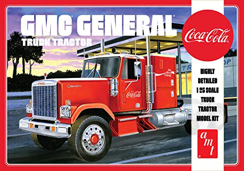 Skill 3 Model Kit GMC General Truck Tractor Coca-Cola 1/25 miniatura 5