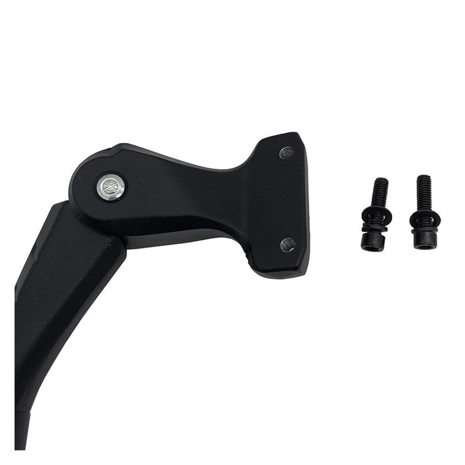 Piede su kickstand bicicletta Cavalletto for bici da neve Fat Bike da 20" 24" 26" Cavalletto for bicicletta elettrica Cavalletto di supporto posteriore Supporto for parcheggio laterale regolabile Punt