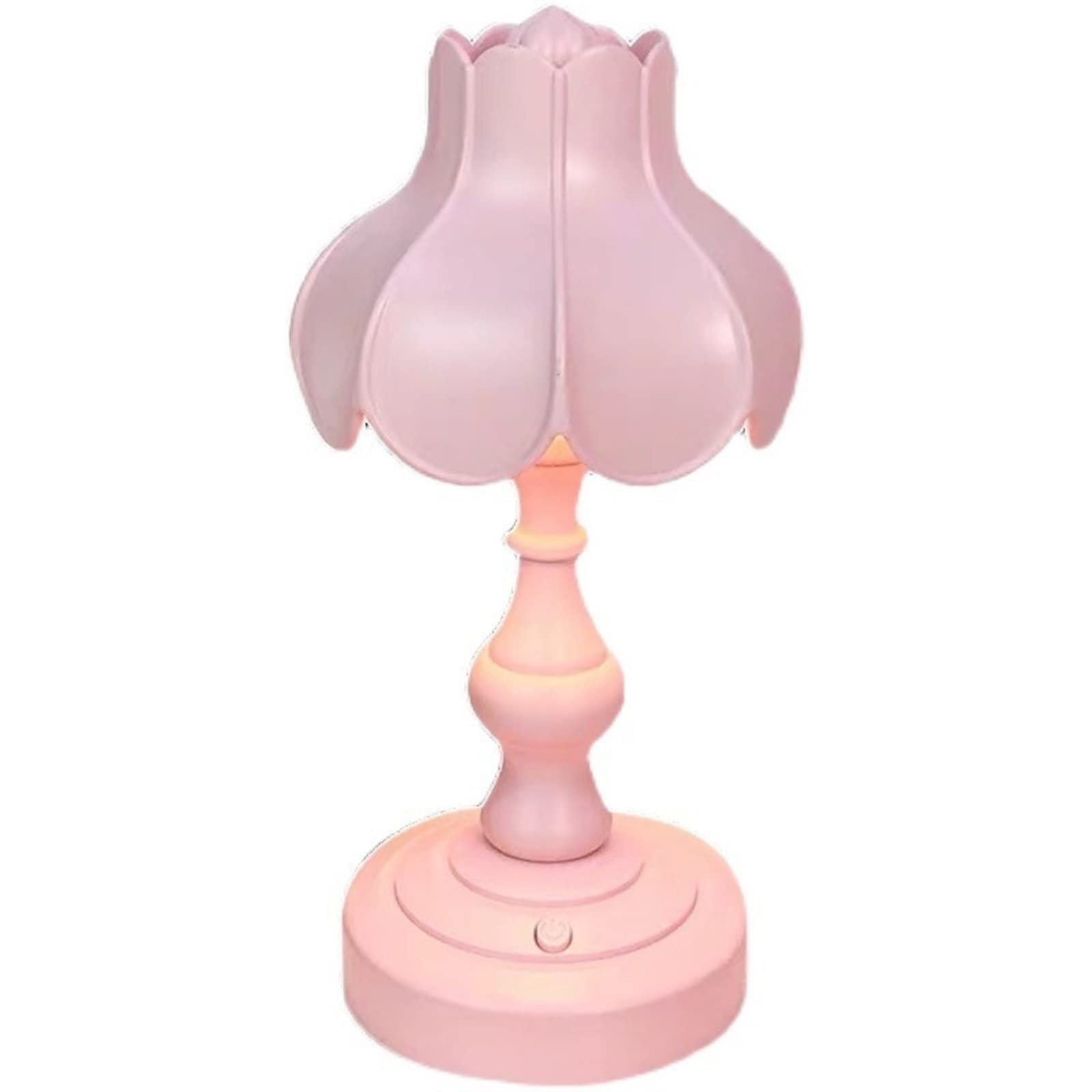 ZUMAHA Table Lamp Lotus Leaf Design Desk Lamp Student Dormitory Desktop Flower Decoration Night Light Bedroom