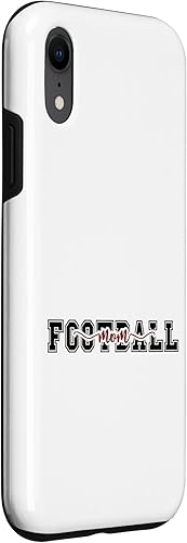 Miniatura 3 de Proud Football Mom Game Day Varsity Script Style Case for iPhone XR