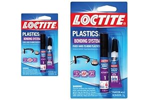 Loctite Super Glue Plastics Bonding System with Activator