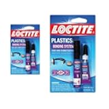 Loctite Super Glue Plastics Bonding System with Activator 2-Gram (681925) (2 Pack) …