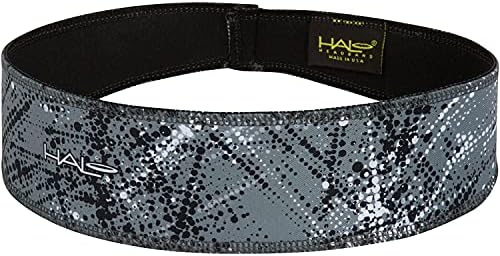 Halo HeadbandHalo II (Splatter) Sweatband Pullover for Men and Women, No Slip with Moisture Wicking Dryline Fabric One Size