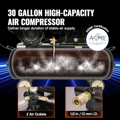 VEVOR 15HP Gas Powered Compressor