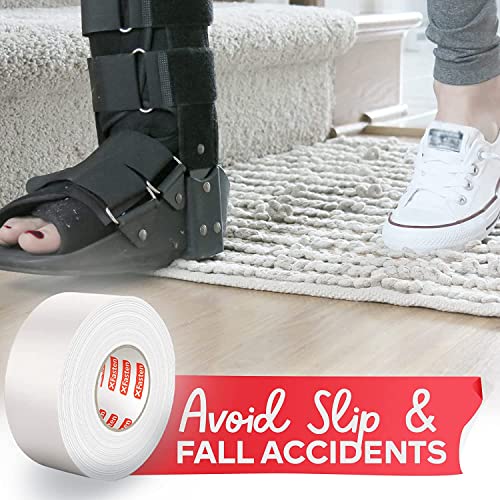 Xfasten CT230 Double Sided Carpet Tape For Area Rugs 2 Inch X 30 Yards Residue-Free Carpet Tape Double Sided Rug Tape thumb #6