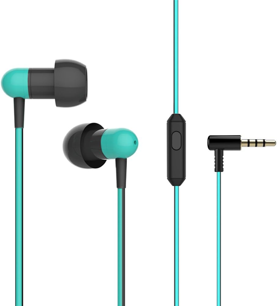 Wired Earphones In-Ear Headphones With Microphone ZIOFEN High Sound Earbuds Isolating for Huawei, Samsung, Iphones, MP3 Player