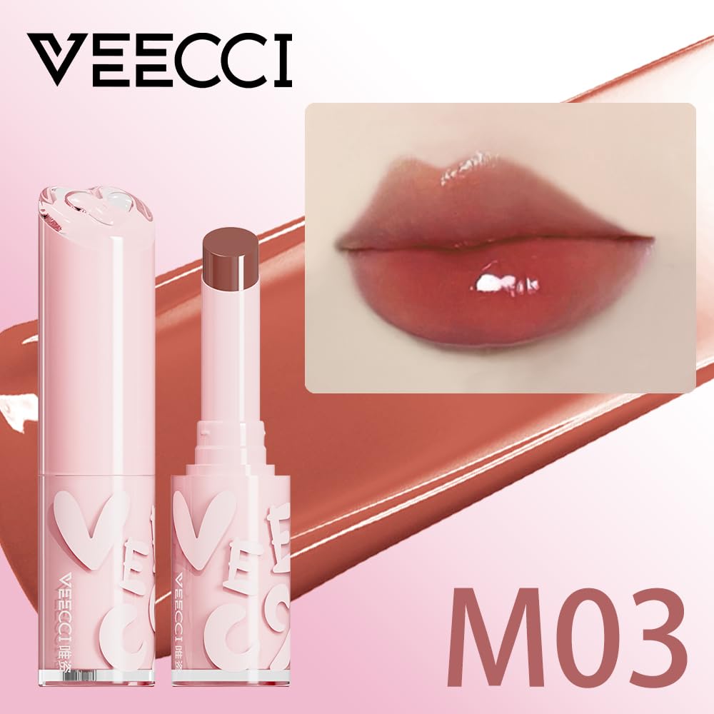 Amazon | VEECCI アクアエッセンスリップスティック (M03) | VEECCI
