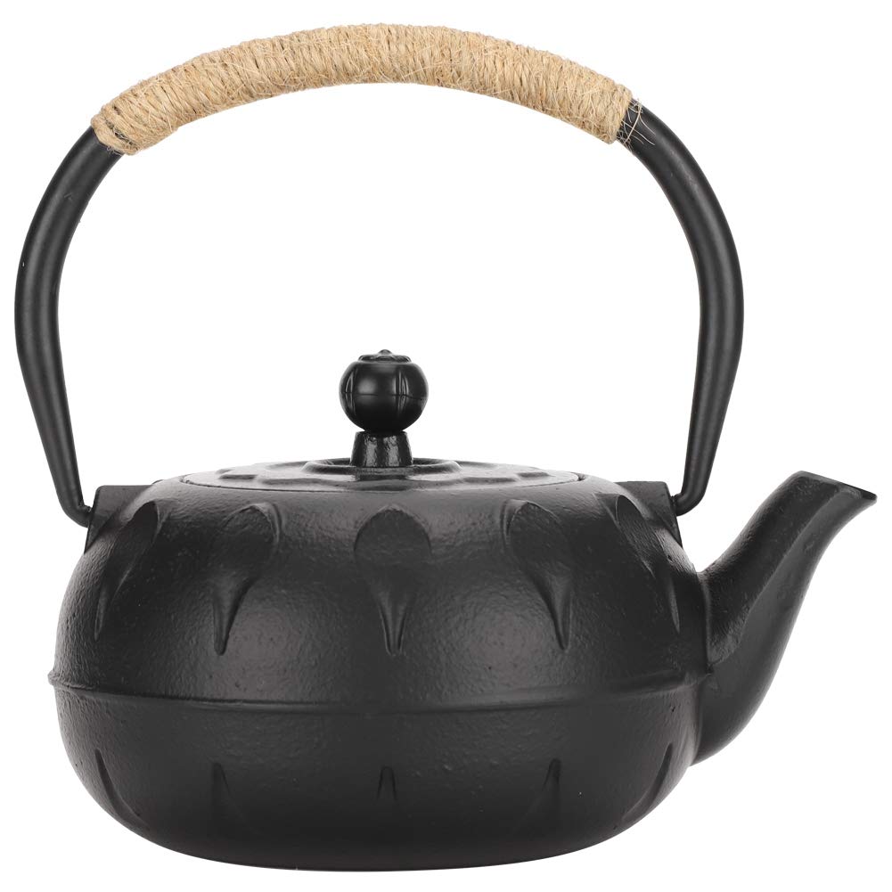 Tea Kettle Set, Tea Pot Practical Cast Iron Teapot for Restaurant for Tea Room for Study for Home