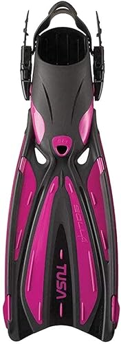 Miniatura 3 de TUSA SF-22 Solla - Aletas de buceo con tacón abierto Negro -,Azul cobalto,Azul cola de pez,amarillo (Flash Yellow),rojo oscuro