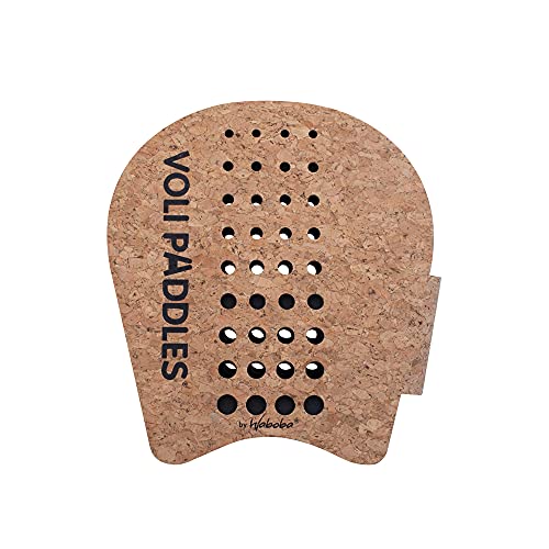 Waboba VOLI - Rethink Your Paddle Game – Backyard Set Includes: 2 Wearable Paddles and 1 Oversized Shuttlecockl - 250 x 123 x 212 mm, Braun – Bild 3