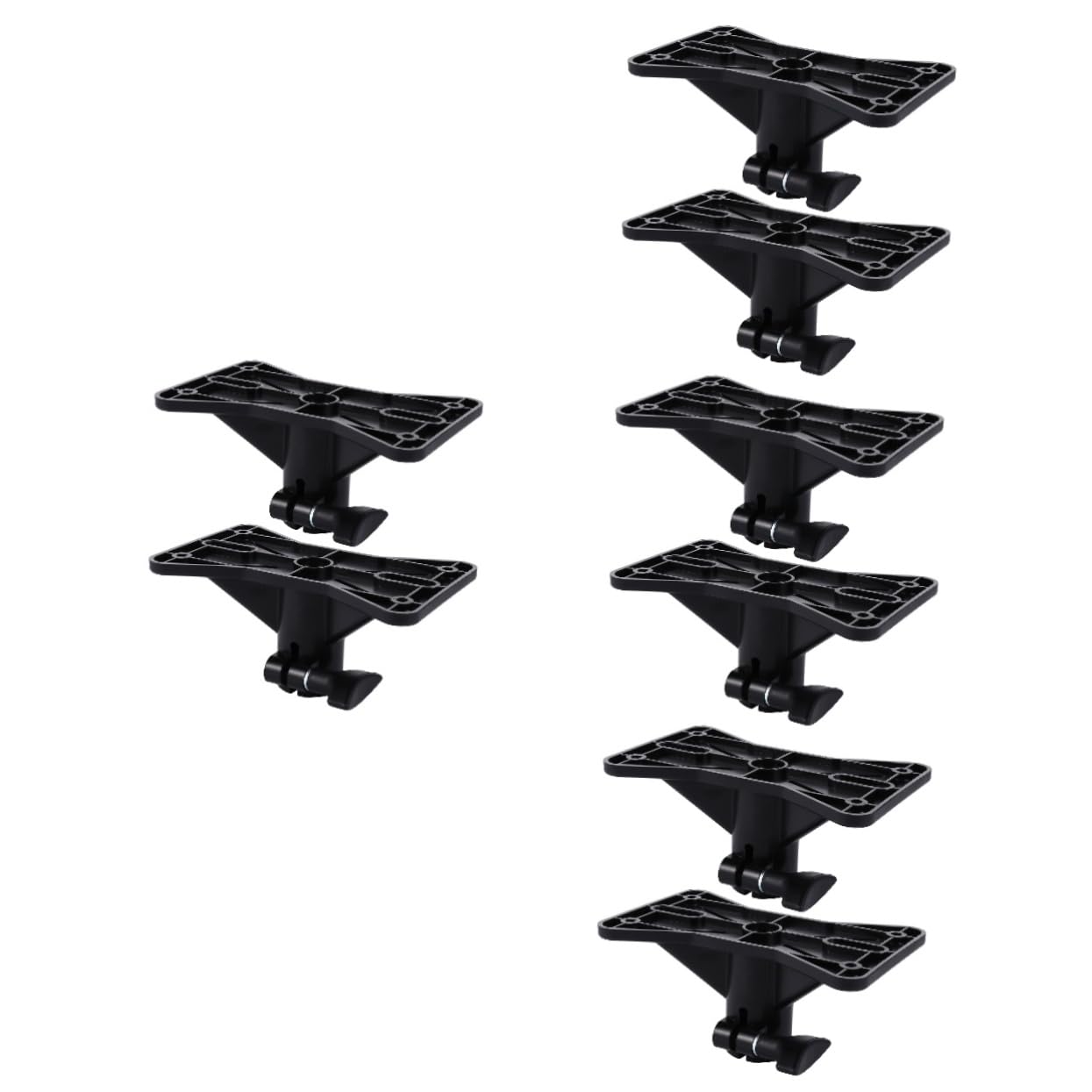 Angoily 4pcs Surround Speaker Wall Mount Speaker Pole Mount for Studio (50kg Load)