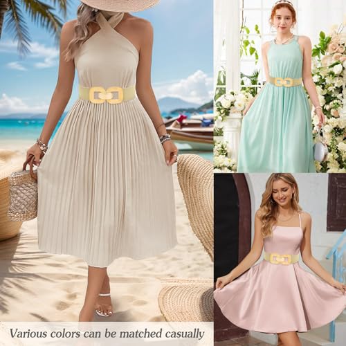 Wide Elastic Belts for Women Stretchy Cinch Waist Belt for Dresses2