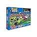 Slot Car Race Track Sets | NASCAR Crash Circuit Short Speedway | 2 Electric Powered Cars with Flash Chargers | Race Tracks for Kids Ages 4-8 | Car Racing Toy