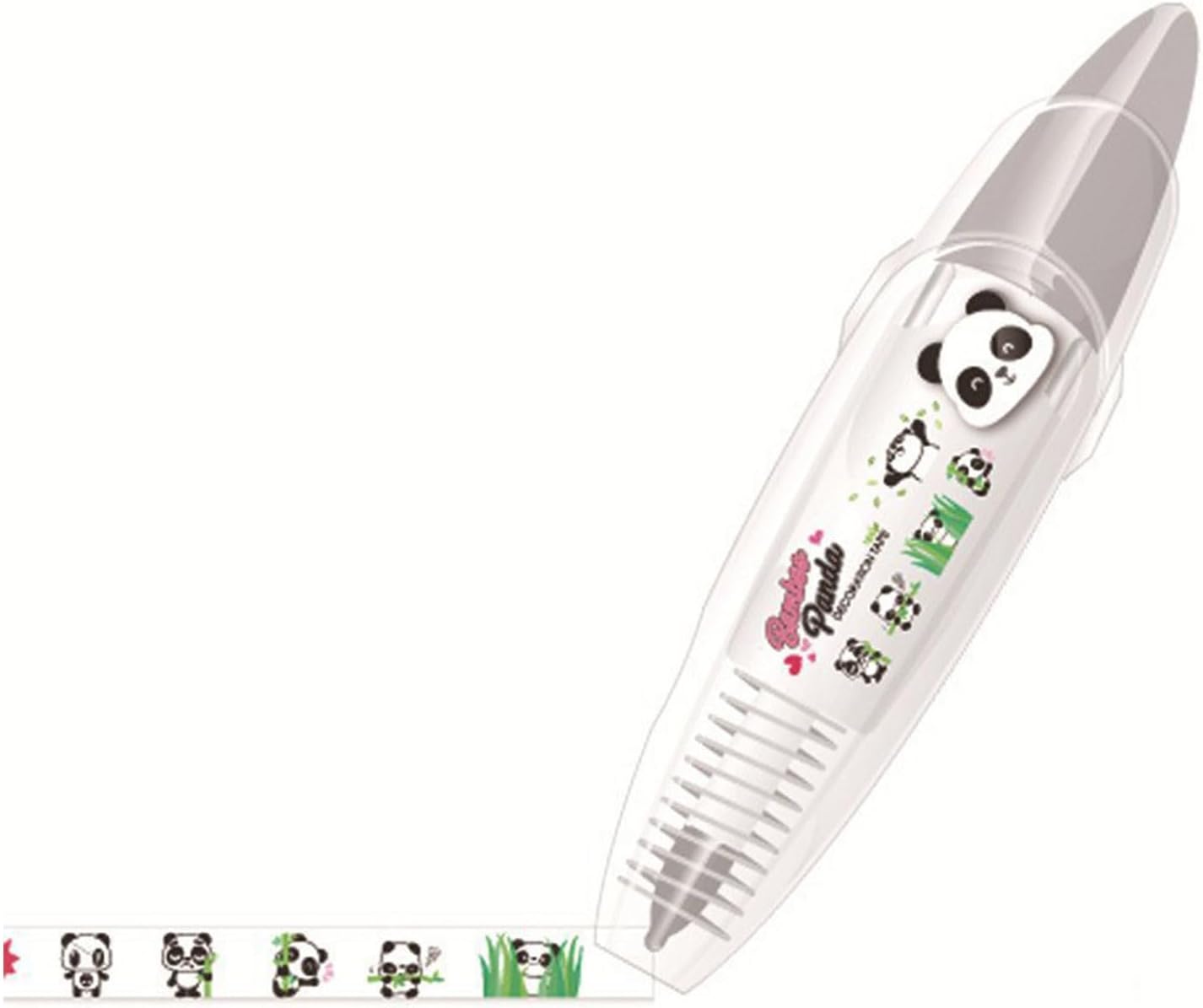 Ally Pocket Tape Pen DIY Cute Animals Press Type Decorative Pen 2023 New DIY Lace Decoration Tape Pen Cute Scrapbooking Diary Decorative Correction Tapes Cartoon Pattern Decorative Tape (1PCS)