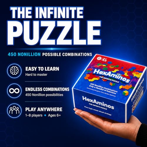 The Infinite Puzzle: Juego de Mesa Estratégico para Familia y Adultos miniatura 3