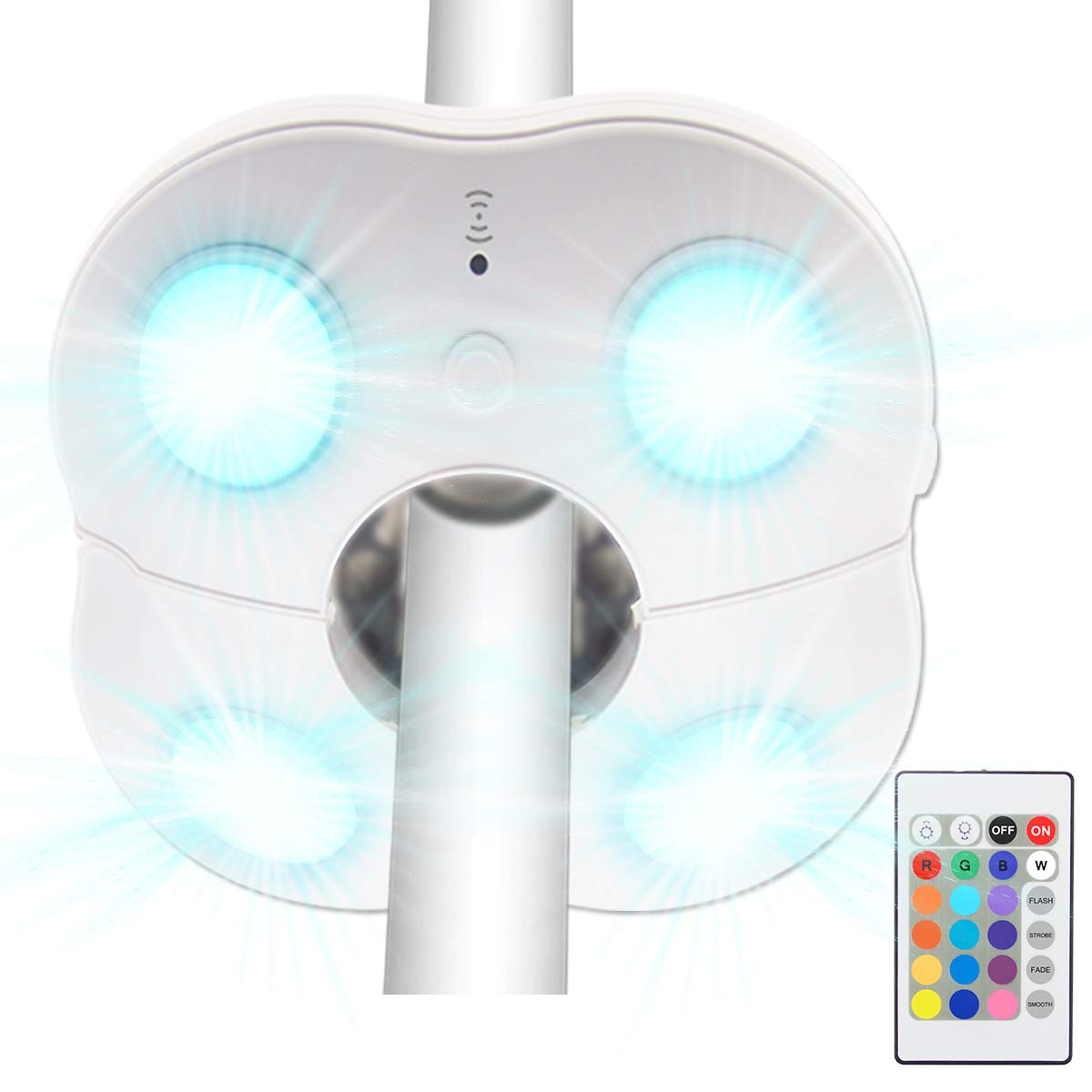 Buy HONWELL Patio Umbrella Lights Outdoor Umbrella Pole Light Battery