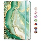 PAPEJOON Lined Spiral Journal Notebook for Women, A5 Cute Hardcover Spiral Journals for Writing, 150 Pages Pretty College Ruled Notebooks for Work & Note Taking, 5.75