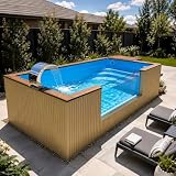 Piscinas de contenedor al aire libre, ocio