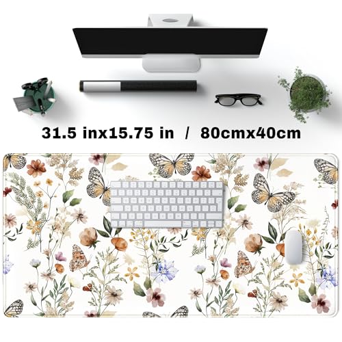 Tapis de souris grand format pour jeu précision fluide