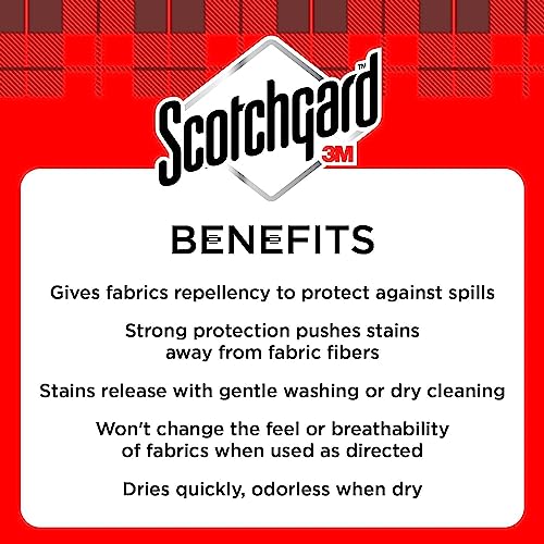 Scotchgard Textilien-Imprägnierspray, 2x400 ml Dose - Wasserabweisendes Spray für Polstersofas, Polstersessel, Kleidung und Kissen, Langlebig