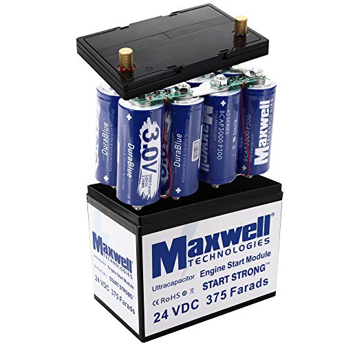 Maxwell 24V 375F Supercapacitor Bank for Storage & Power