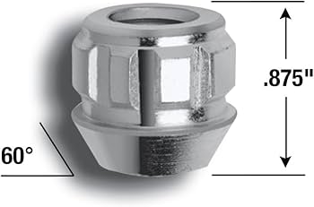 Amazon.com: Gorilla Automotive 78641N Acorn Open End Wheel Locks