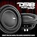 DS18 IXS10.4D Shallow Car Subwoofer - 10