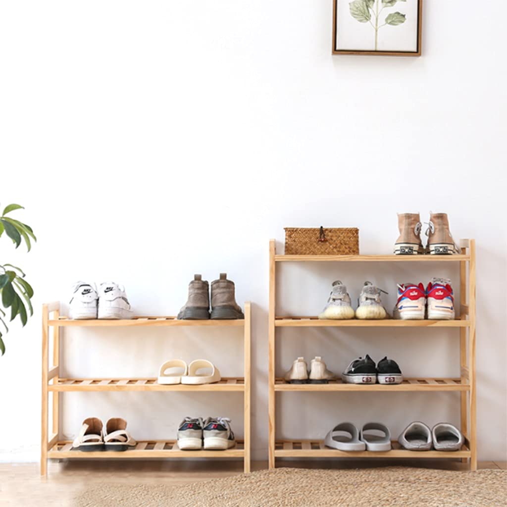 Shoe Rack, Natural Pine Shoe Rack,Storage Organiser,Plant Rack