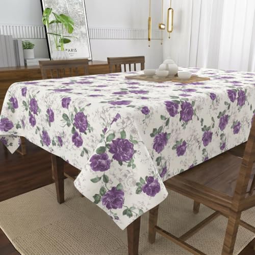 Image of Wings Star Dining Table Cover for 6 Seater, 54 x 78 inch Size, Waterproof and Dustproof Table Sheet,Dining Table Cover 6 Seater Waterproof (Multi, 54 x 78 inch Dining Table Cloth Rectangular