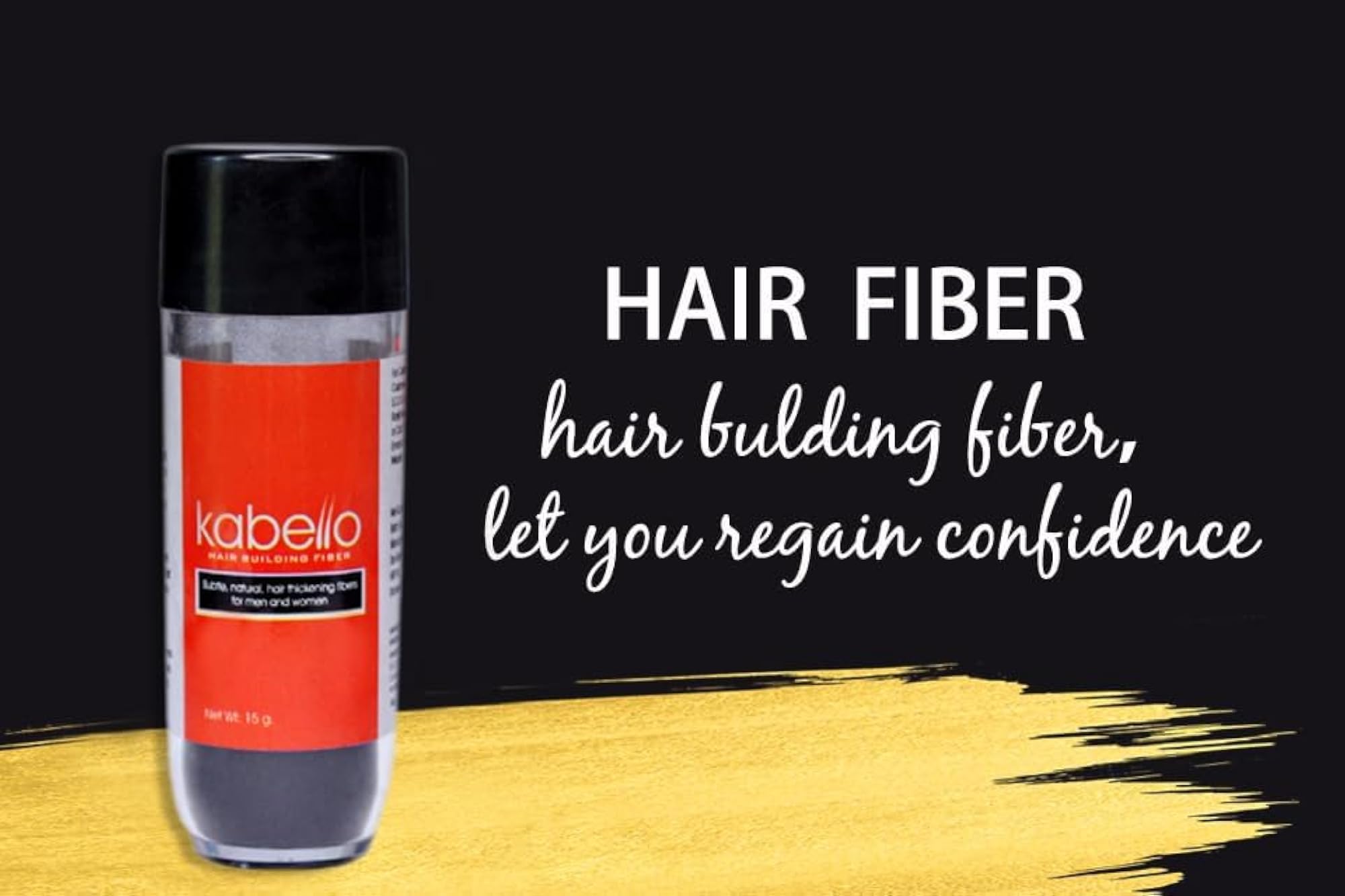 Hair Building Fiber for Thinning Hair, Dark Brown