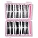 KEQAR 600 Pezzi Ciglia Finte Ciuffetti Lash Extension Set, Ciglia Artificiali, 30-40-50-60-80-100D Curl, Kit Ciglia Fai-da-Te per Principianti, Ragazze e Donne immagine