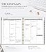 2026 Planner, Weekly and Monthly Calendar Planner from January 2026 - December 2026, 8.5