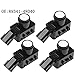 Reversing Sensor 4PCS Car PDC Parking Sensor for RX450 RX350 89341-48040 8934148040 Parking (Color : Silver)