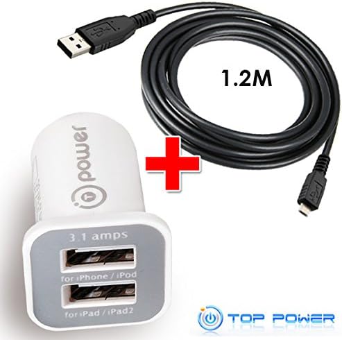 Miniatura 2 de T-Power - Adaptador de coche para Tomtom GPS Go Live a través de 825 120 1400, t, m, 1405 1430 1435 TM 1500 1530 t,m Adaptador automático de barco +