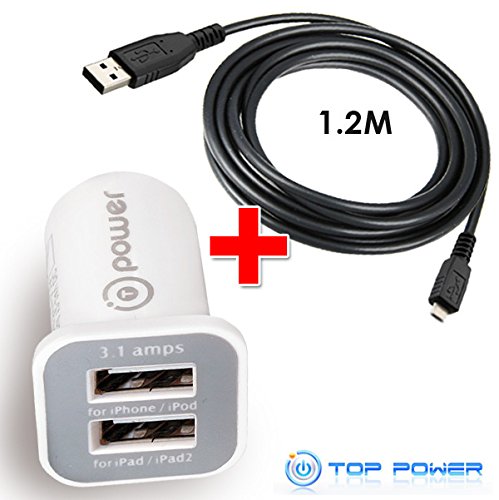 Amazon.com: T-Power CAR Adapter for Tomtom GPS Go Live Via 825 120  1400,t,m,1405 1430 1435 TM 1500 1530 t,m Replacement Auto Boat adpater +  USB Data Charge Sync Cable Power Supply Cord Plug : Electronics