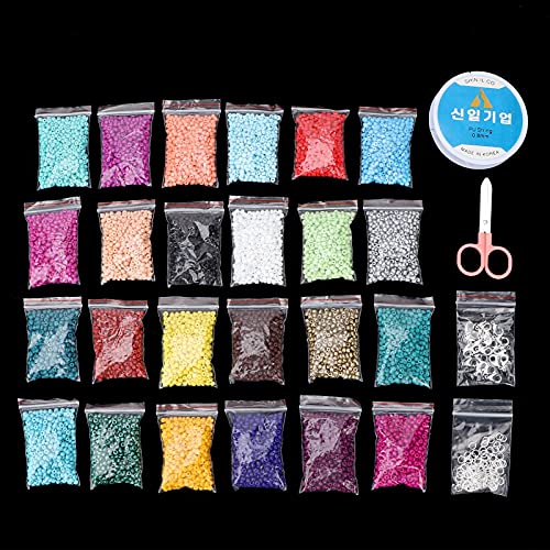 Kit de abalorios de 3 mm con alicate para evitar nudos sueltos 3