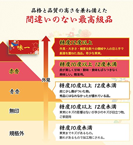 はちやフルーツ 有田みかん 赤秀 2L~Sサイズ 4.5kg の商品画像 5