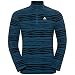 Produktbild Odlo Herren Midlayer 1/2 Zip Albula 592842 Poseidon-Black-AOP FW 18 S